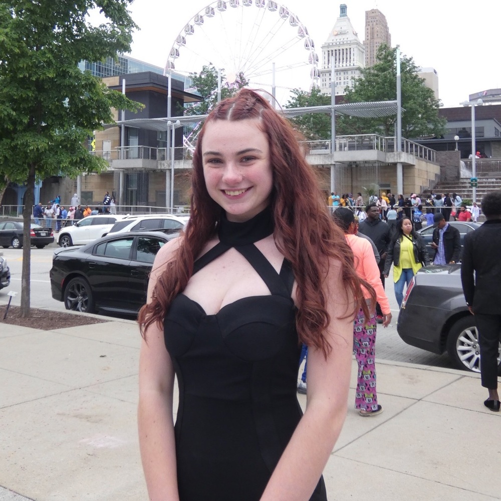 This was my sophomore year prom dress